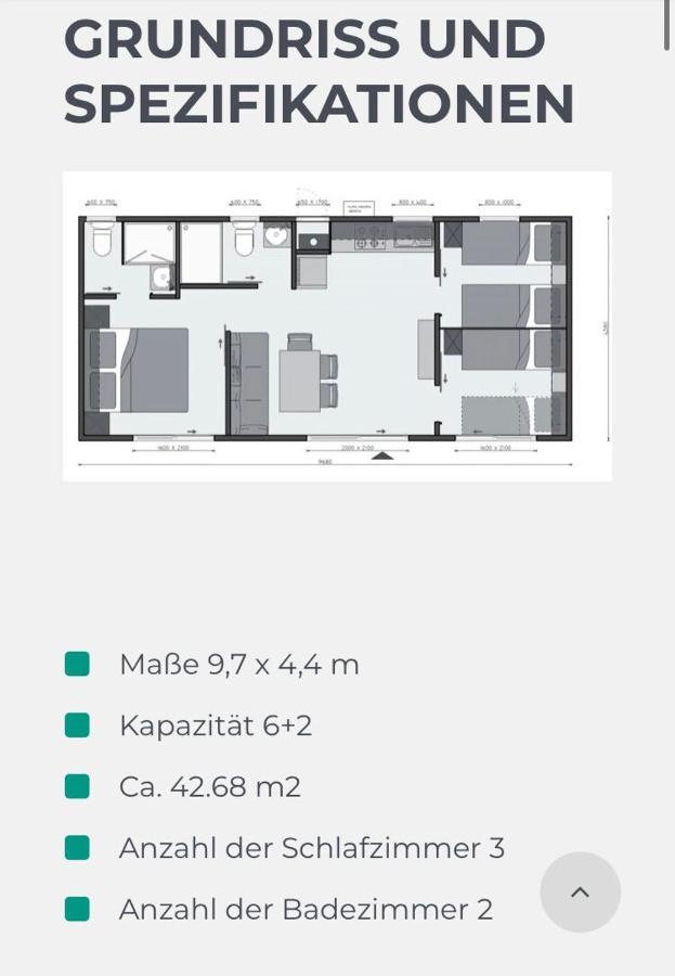 Villa Family Grand De Luxe Mobilhome Selce Exterior foto